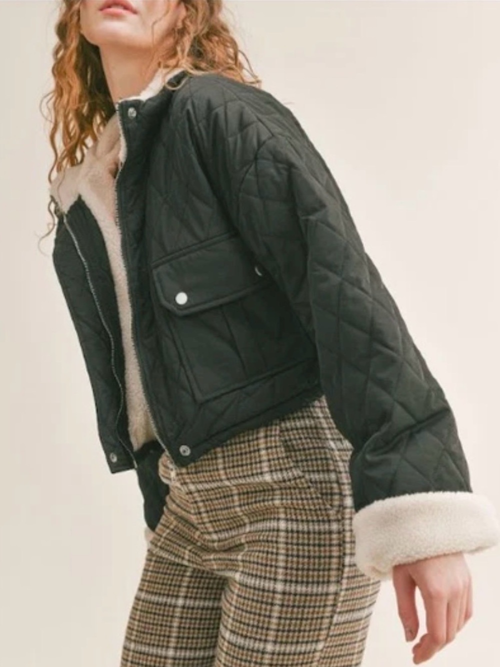 Sadie and Sage Ashton Quilted Jacket